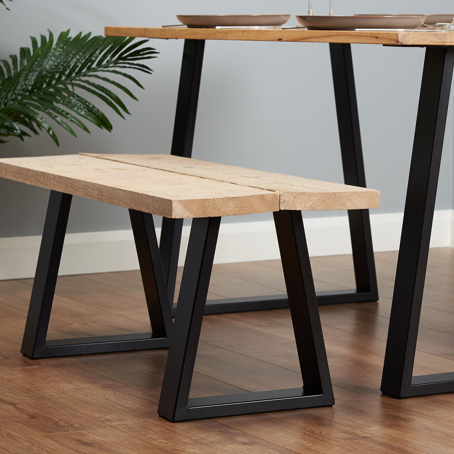 Hartleys Industrial Trapezium Table Legs