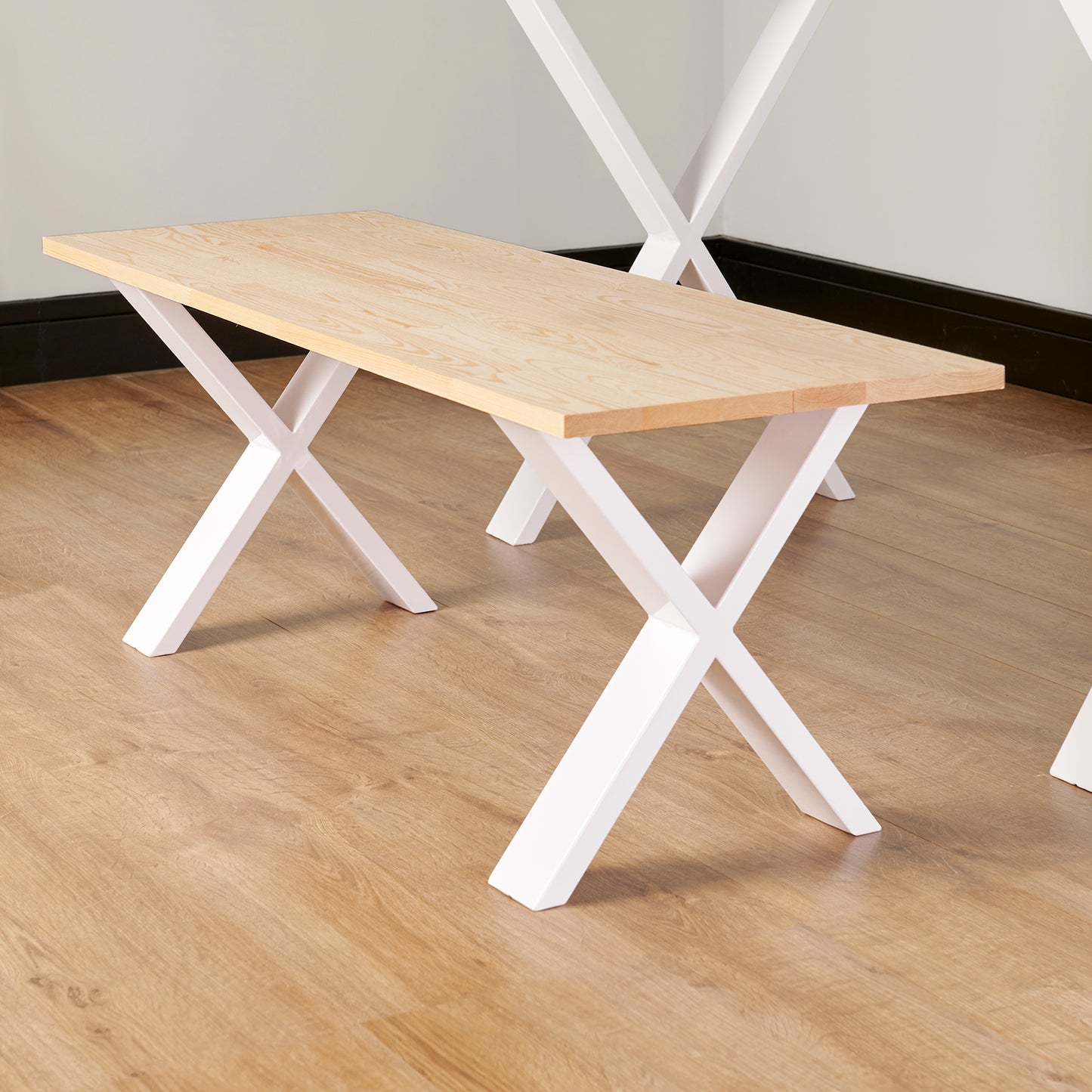 Hartleys Industrial Cross Table Legs